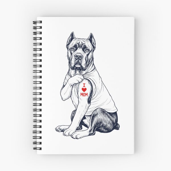 Artikelvorschau, Vintage Cane Corso Mama Tattoo Hundeliebhaber entworfen und verkauft von TerryConnells.