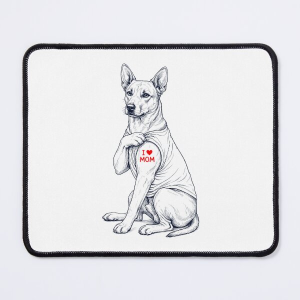 Item preview, Vintage Carolina Dog Mom Tattoo Dog Lover designed and sold by TerryConnells.