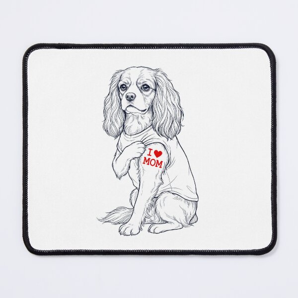 Item preview, Vintage Cavalier King Charles Spaniel Mom Tattoo Dog Lover designed and sold by TerryConnells.