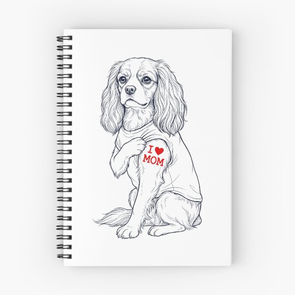 Item preview, Vintage Cavalier King Charles Spaniel Mom Tattoo Dog Lover designed and sold by TerryConnells.