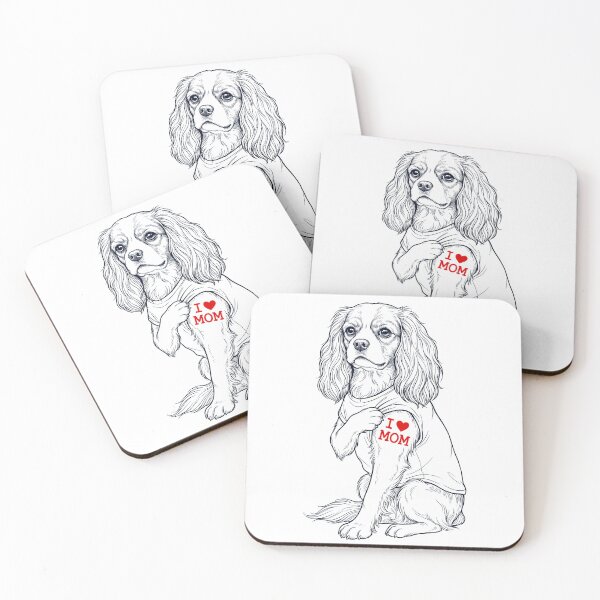 Item preview, Vintage Cavalier King Charles Spaniel Mom Tattoo Dog Lover designed and sold by TerryConnells.