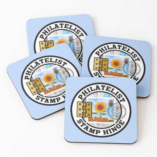 Item preview, Philately: Helianthus (Sunflower) Postage Stamp with Stamp Hinge. designed and sold by MPC-Mince-Pies.