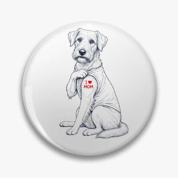Artikelvorschau, Vintage Cesky Terrier Mama Tattoo Hundeliebhaber entworfen und verkauft von TerryConnells.