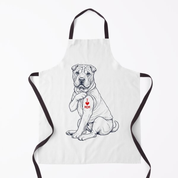 Item preview, Vintage Chinese Shar Pei Mom Tattoo Dog Lover designed and sold by TerryConnells.