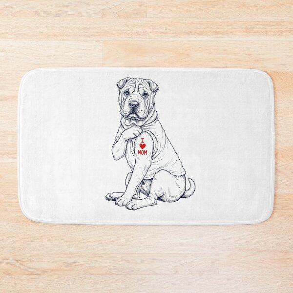 Item preview, Vintage Chinese Shar Pei Mom Tattoo Dog Lover designed and sold by TerryConnells.