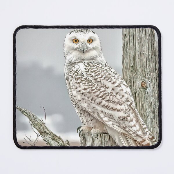 Item preview, Snowy on the lookout. designed and sold by Brian Tarr.