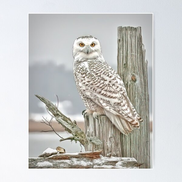 Item preview, Snowy on the lookout. designed and sold by Brian Tarr.