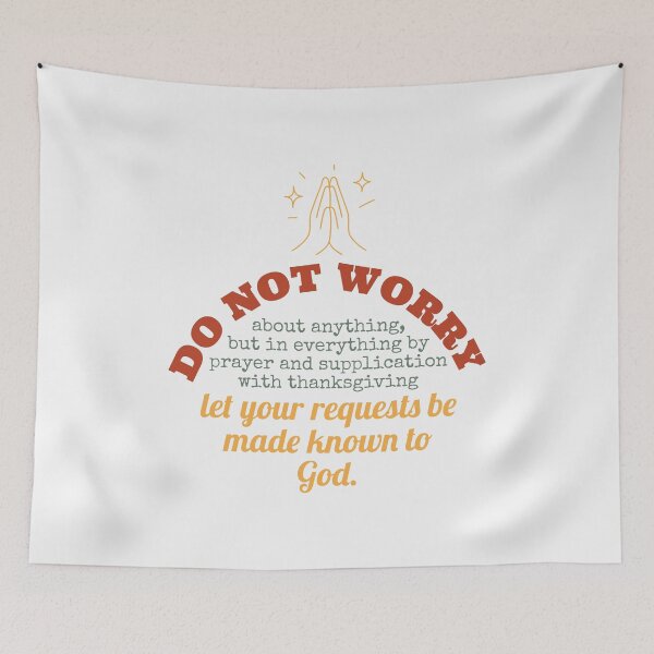 Item preview, Do not worry but pray bible verse designed and sold by KristineKaren.
