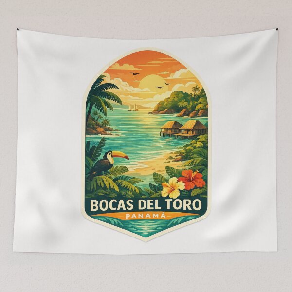 Item preview, Bocas del Toro Archipelago Caribbean Coast and Isla Colón Panamá designed and sold by Places On Earth.