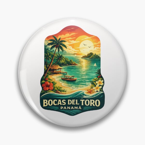 Item preview, Bocas del Toro Bastimentos Beaches and Zapatilla Panamá designed and sold by Places On Earth.