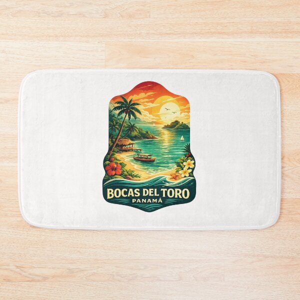 Item preview, Bocas del Toro Bastimentos Beaches and Zapatilla Panamá designed and sold by Places On Earth.