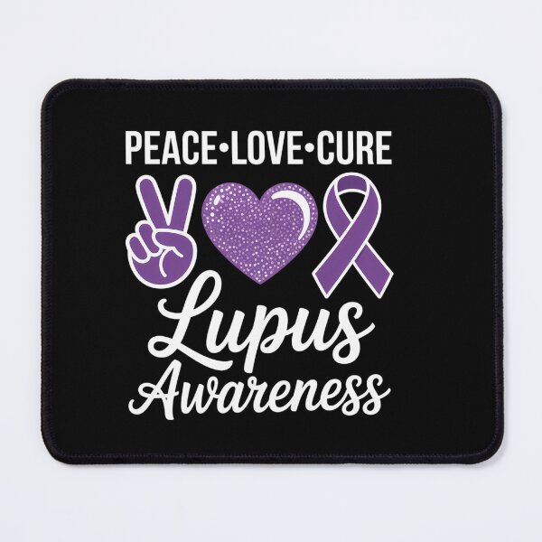 Item preview, Lupus Awareness Support Ribbon Cute Peace designed and sold by flutsotizadi.