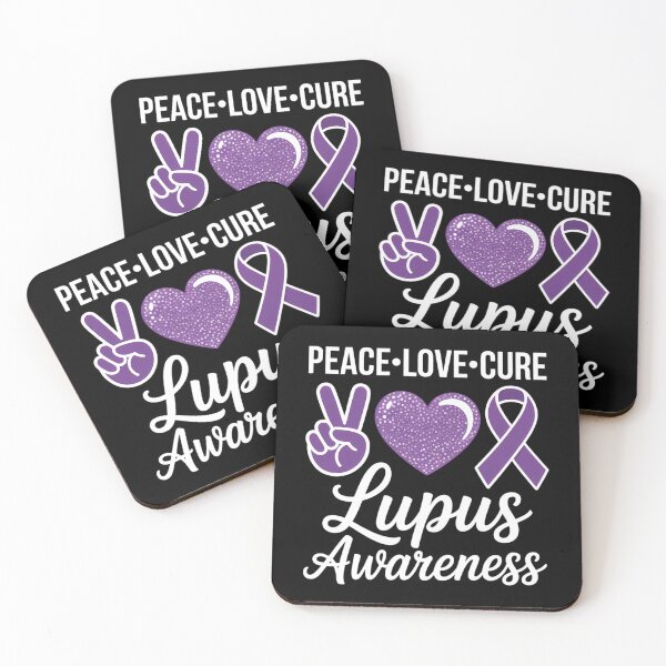 Item preview, Lupus Awareness Support Ribbon Cute Peace designed and sold by flutsotizadi.
