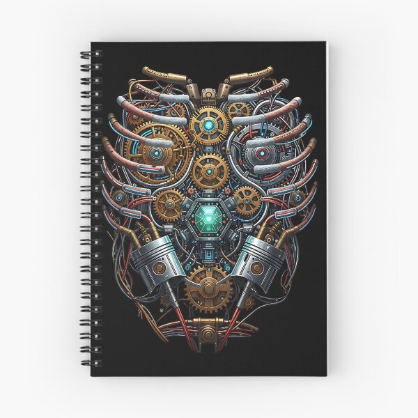 Item preview, Biomechanical Reactor – Steampunk Engine & Cyber Heartbeat designed and sold by HoshisWorld2018.