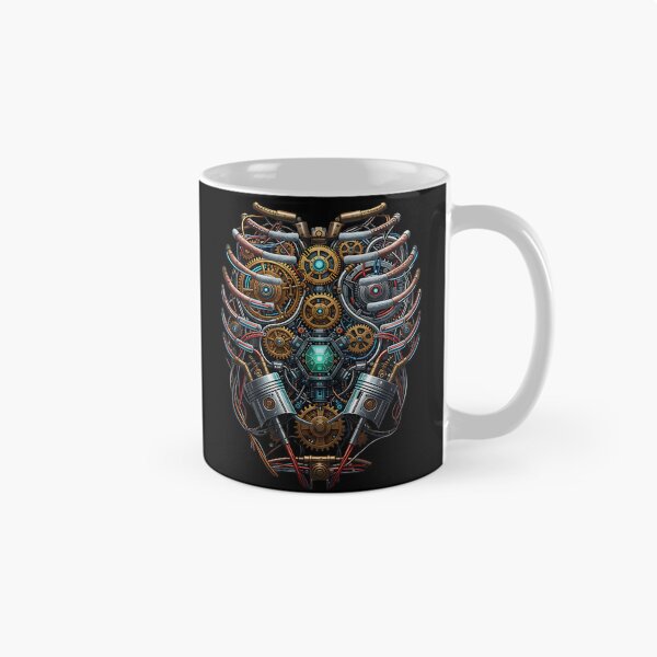 Item preview, Biomechanical Reactor – Steampunk Engine & Cyber Heartbeat designed and sold by HoshisWorld2018.