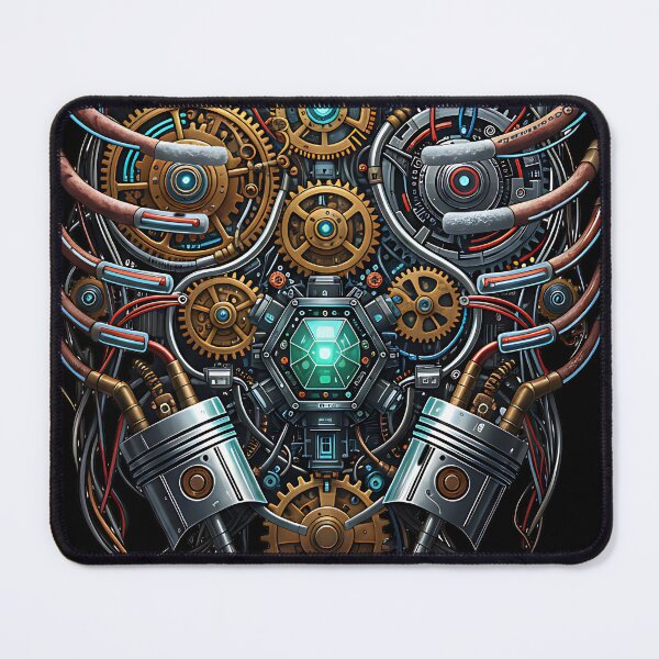 Item preview, Biomechanical Reactor – Steampunk Engine & Cyber Heartbeat designed and sold by HoshisWorld2018.