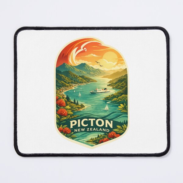 Item preview, Picton Ferry Crossing and Marlborough Sounds New Zealand designed and sold by Places On Earth.