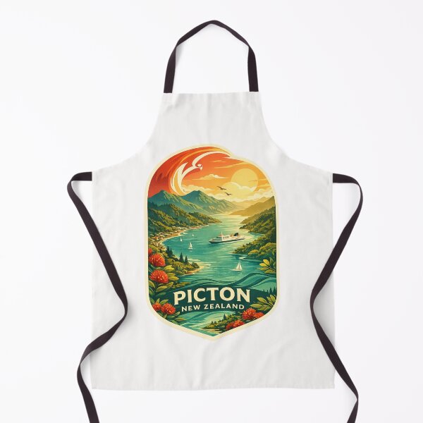 Item preview, Picton Ferry Crossing and Marlborough Sounds New Zealand designed and sold by Places On Earth.