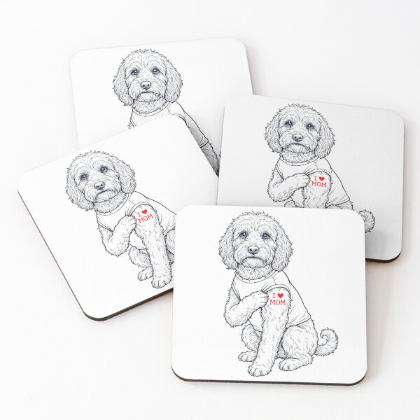 Item preview, Vintage Cockapoo Mom Tattoo Dog Lover designed and sold by TerryConnells.