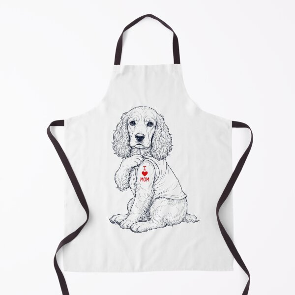 Item preview, Vintage Cocker Spaniel Mom Tattoo Dog Lover designed and sold by TerryConnells.