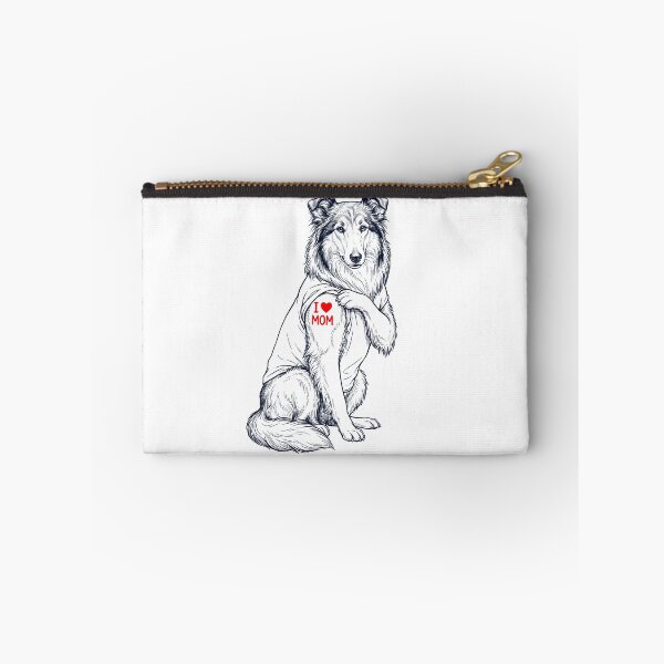 Aperçu de l'œuvre Maman Collie vintage tatouée amoureuse des chiens créée et vendue par TerryConnells.