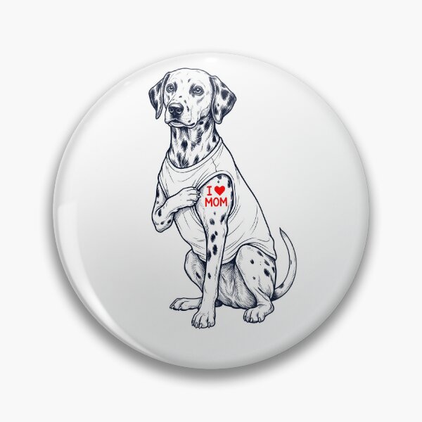 Item preview, Vintage Dalmatian Mom Tattoo Dog Lover designed and sold by TerryConnells.
