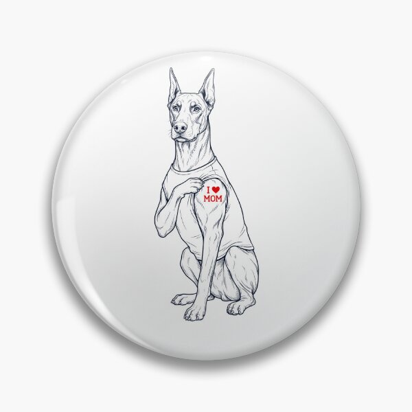 Item preview, Vintage Doberman Pinscher Mom Tattoo Dog Lover designed and sold by TerryConnells.
