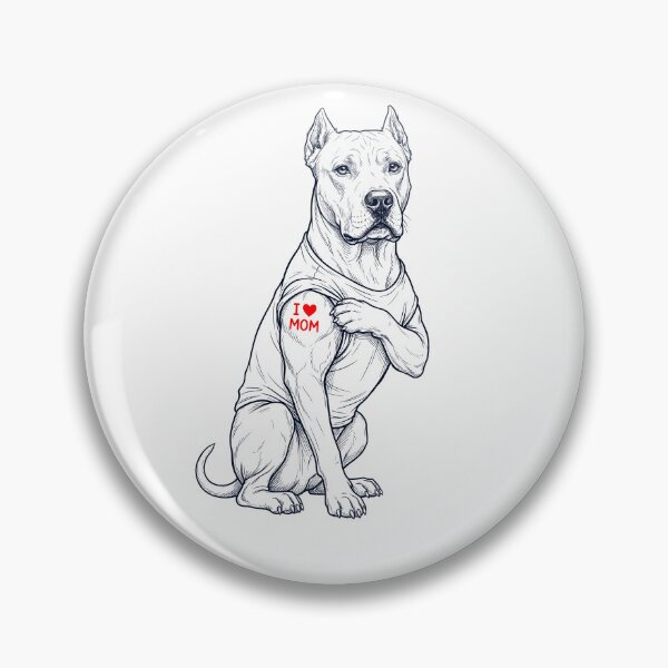 Item preview, Vintage Dogo Argentino Mom Tattoo Dog Lover designed and sold by TerryConnells.