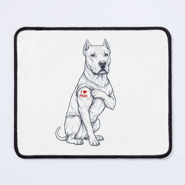 Item preview, Vintage Dogo Argentino Mom Tattoo Dog Lover designed and sold by TerryConnells.