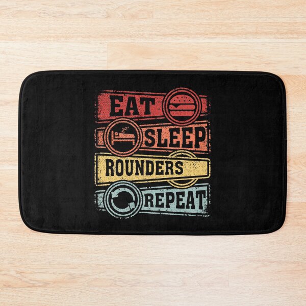 Item preview, Eat Sleep Rounders Repeat designed and sold by GabbyKash.
