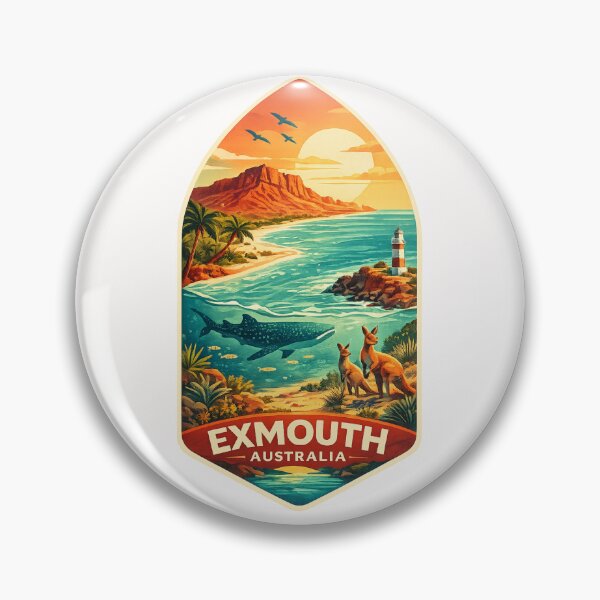 Item preview, Exmouth Whale Shark Coast and Ningaloo Marine Park Australia designed and sold by Places On Earth.