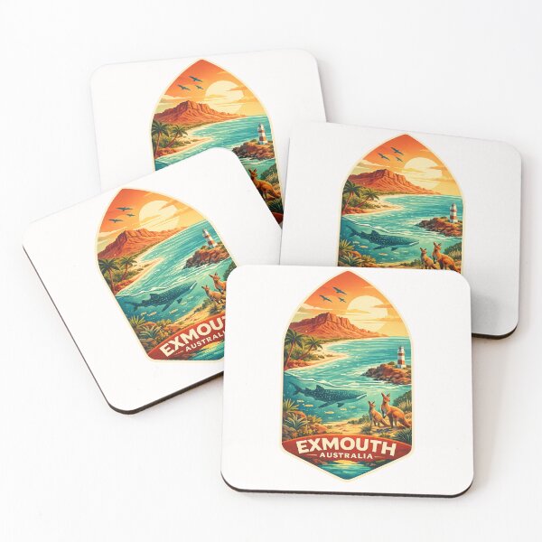 Item preview, Exmouth Whale Shark Coast and Ningaloo Marine Park Australia designed and sold by Places On Earth.