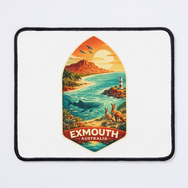 Item preview, Exmouth Whale Shark Coast and Ningaloo Marine Park Australia designed and sold by Places On Earth.