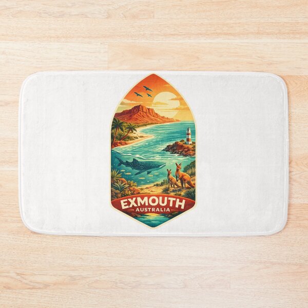 Item preview, Exmouth Whale Shark Coast and Ningaloo Marine Park Australia designed and sold by Places On Earth.