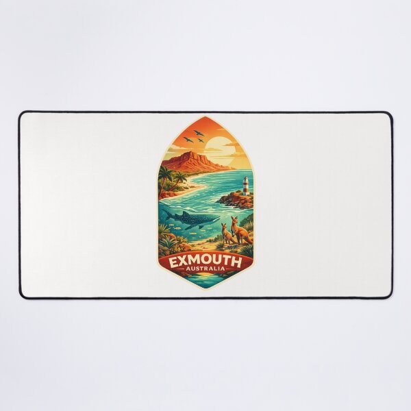 Item preview, Exmouth Whale Shark Coast and Ningaloo Marine Park Australia designed and sold by Places On Earth.