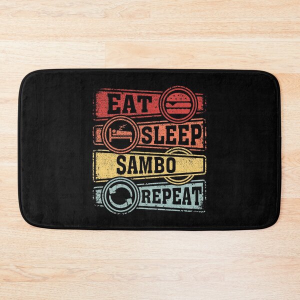 Item preview, Eat Sleep Sambo Repeat designed and sold by GabbyKash.