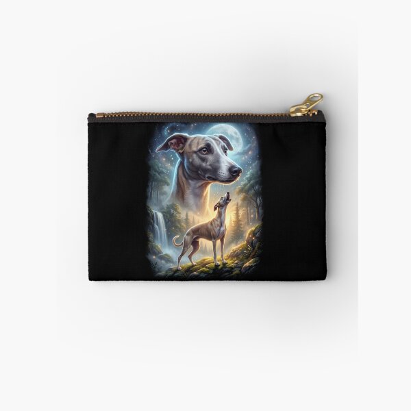 Item preview, Whippet Howling Moon Art Dog Lover designed and sold by DoodleTortle.
