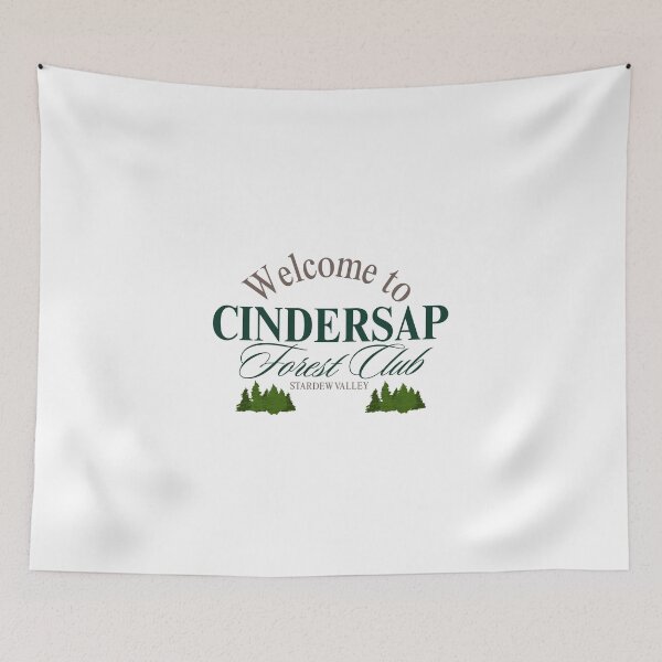 Item preview, Welcome to Cindersap Forest Stardew Valley designed and sold by heyhuecreatives.