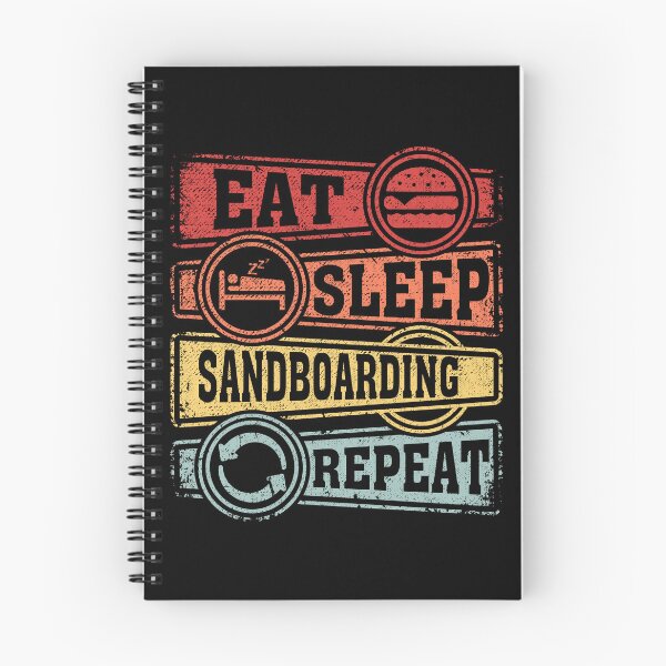 Item preview, Eat Sleep Sandboarding Repeat designed and sold by GabbyKash.