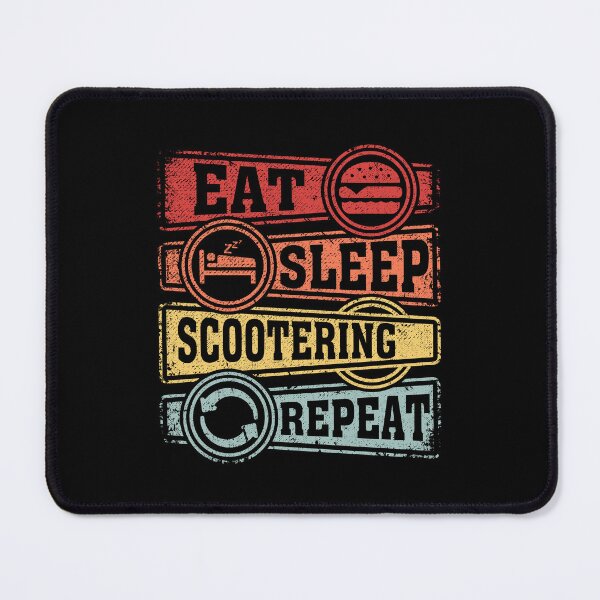 Item preview, Eat Sleep Scootering Repeat designed and sold by GabbyKash.