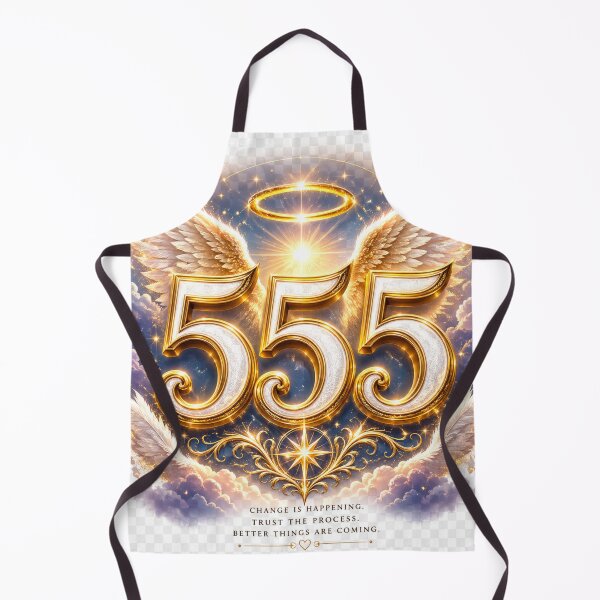 Item preview, Golden Angel Number 555 Divine Transformation designed and sold by HiteshArt111.