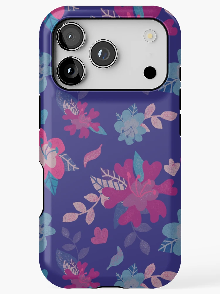 Thumbnail 1 of 4, iPhone Case, Floral Spring Pattern designed and sold by MsChanDesigns.