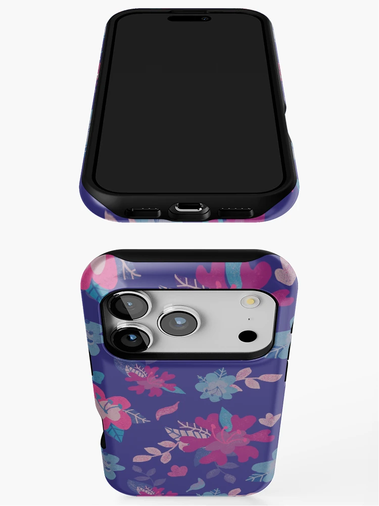 Thumbnail 3 of 4, iPhone Case, Floral Spring Pattern designed and sold by MsChanDesigns.