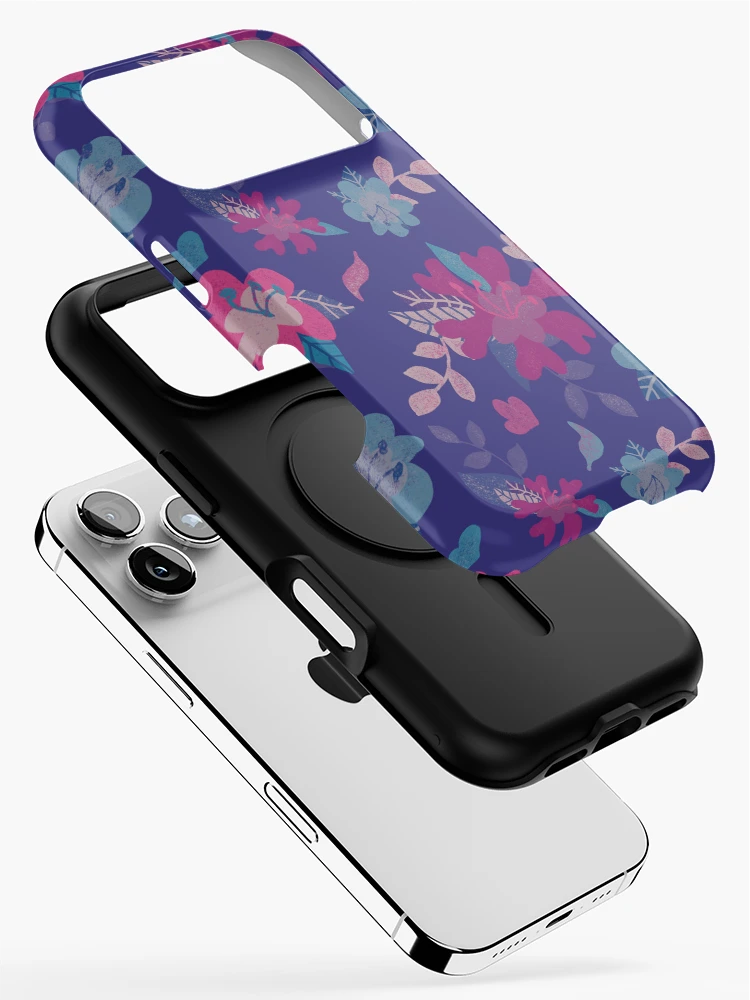 Thumbnail 2 of 4, iPhone Case, Floral Spring Pattern designed and sold by MsChanDesigns.