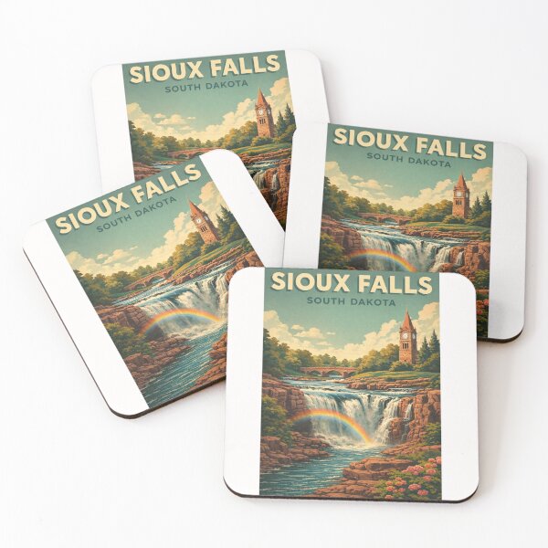 Item preview, Sioux Falls Big Sioux Cascades and Minnehaha South Dakota designed and sold by Places On Earth.