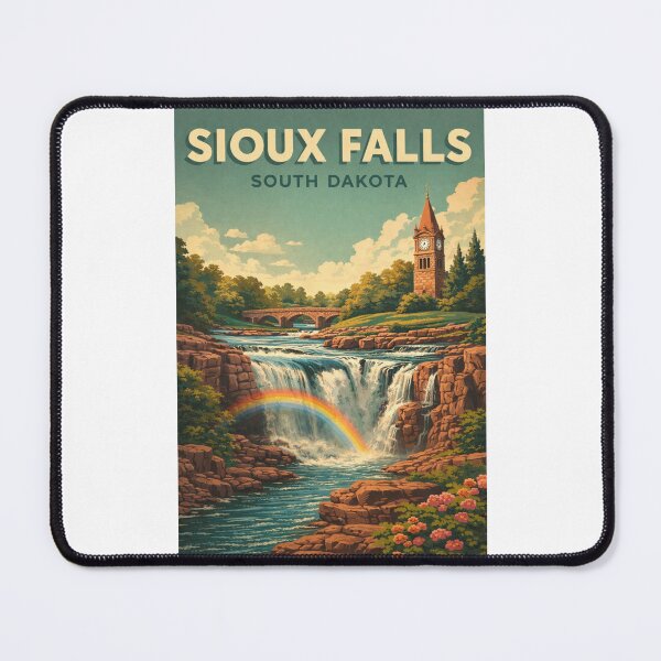 Item preview, Sioux Falls Big Sioux Cascades and Minnehaha South Dakota designed and sold by Places On Earth.