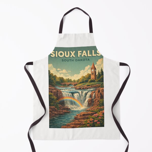 Item preview, Sioux Falls Big Sioux Cascades and Minnehaha South Dakota designed and sold by Places On Earth.