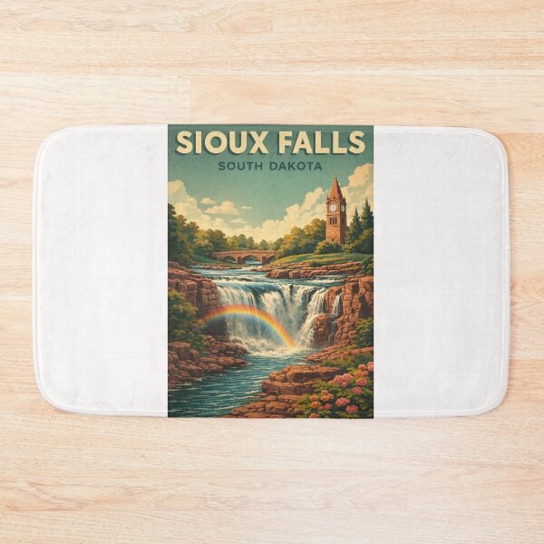 Item preview, Sioux Falls Big Sioux Cascades and Minnehaha South Dakota designed and sold by Places On Earth.