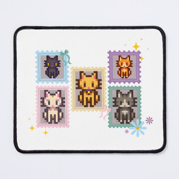 Item preview, Stardew Valley Cats designed and sold by heyhuecreatives.