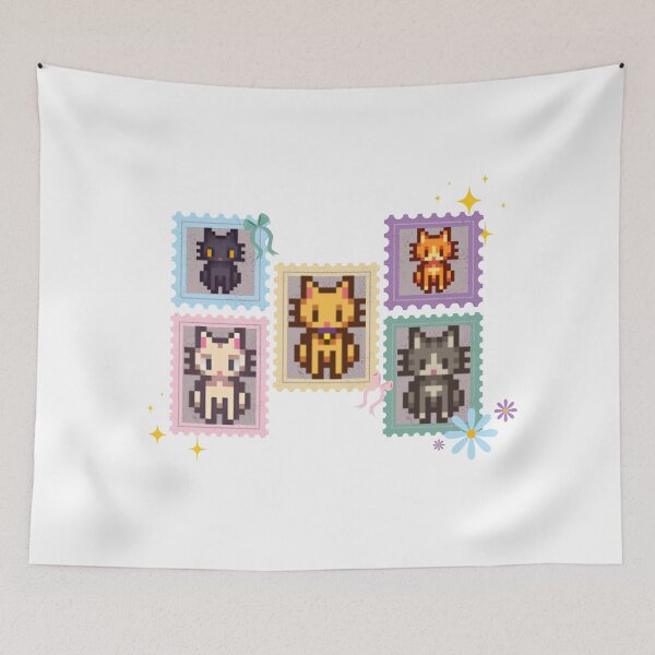 Item preview, Stardew Valley Cats designed and sold by heyhuecreatives.